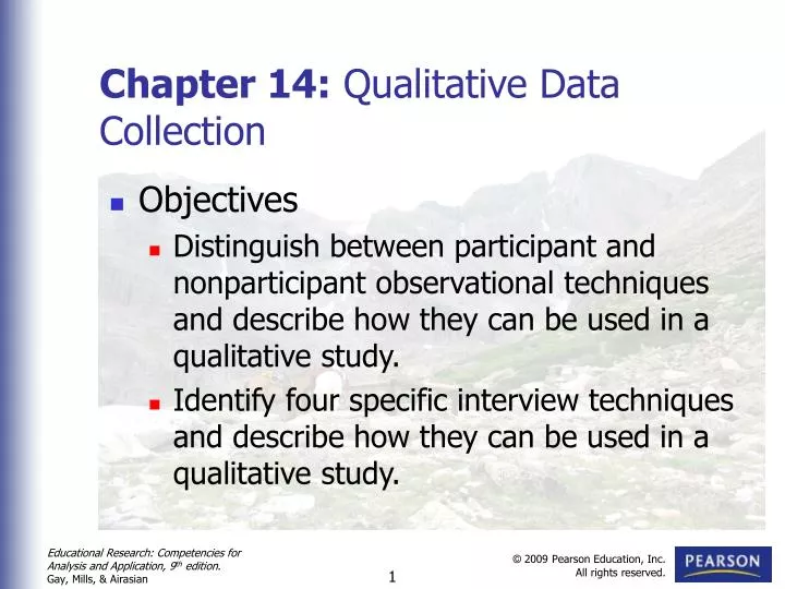 chapter 14 qualitative data collection