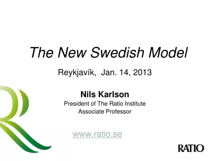 the new swedish model