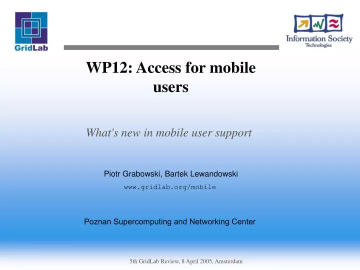wp12 access for mobile users
