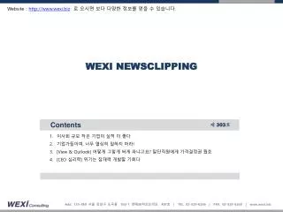 wexi newsclipping