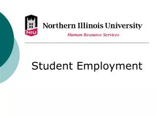 student employment
