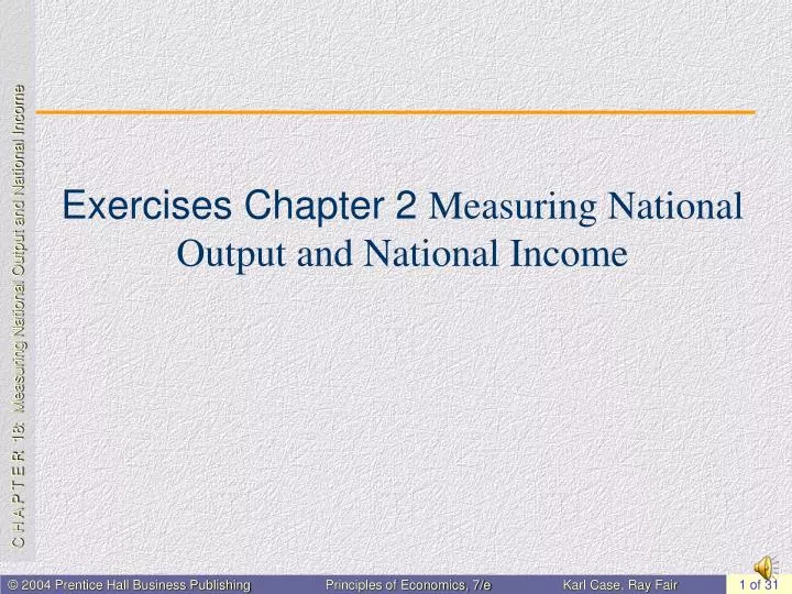 exercises chapter 2 measuring national output and national income