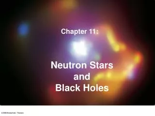 Neutron Stars and Black Holes