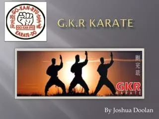 G.K.R Karate