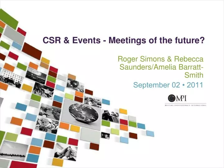 csr events meetings of the future