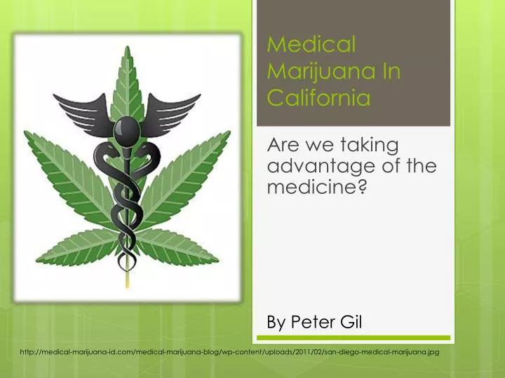 medical marijuana in california