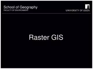 Raster GIS