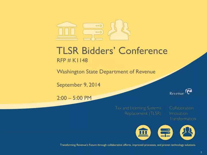 tlsr bidders conference