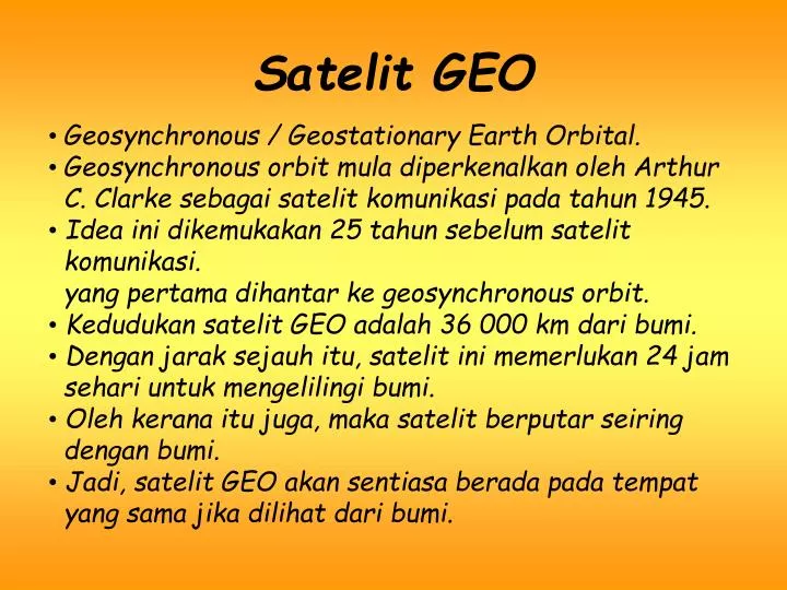 satelit geo