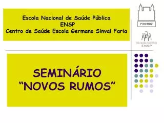 semin rio novos rumos