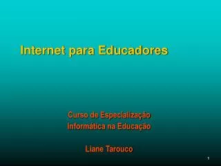 internet para educadores