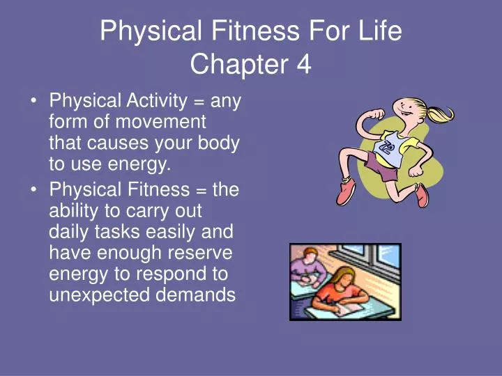 physical fitness for life chapter 4