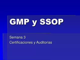 gmp y ssop