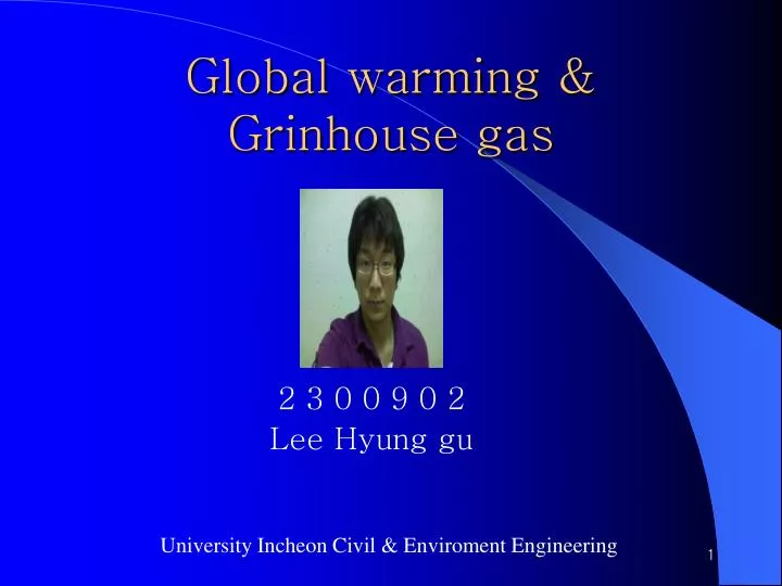 global warming grinhouse gas