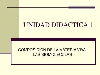 unidad didactica 1