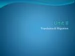 Unit II - slide 1