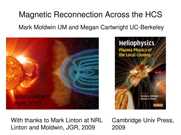 magnetic reconnection across the hcs