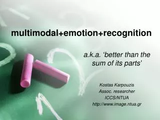 multimodal+emotion+recognition