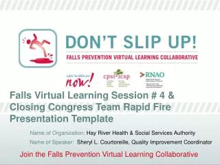 Join the Falls Prevention Virtual Learning Collaborative