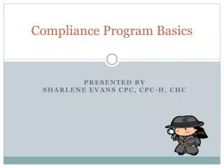 Compliance Program Basics