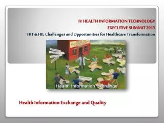 Health Information Exchange and Quality