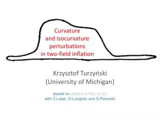 Curvature and isocurvature perturbations in two-field inflation