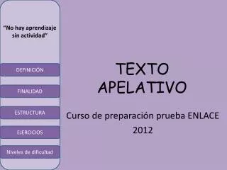 texto apelativo