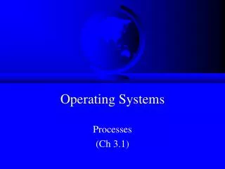 Operating Systems