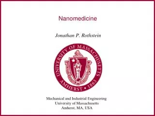 Nanomedicine