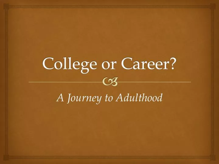 college or career