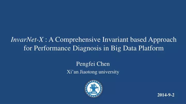 invarnet x a comprehensive invariant based approach for performance diagnosis in big data platform