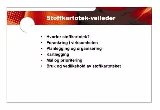 stoffkartotek veileder