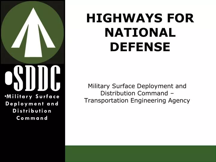military surface deployment and distribution command transportation engineering agency
