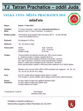 tj tatran prachatice odd l juda