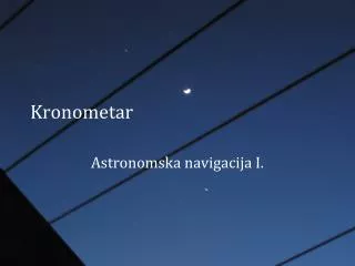 kronometar