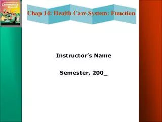 instructor s name semester 200