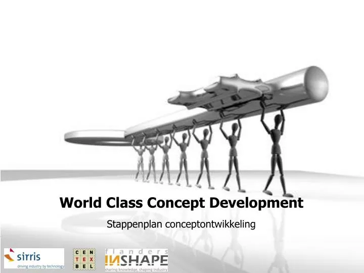 world class concept development