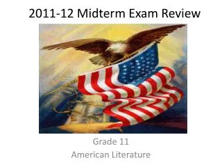 2011-12 Midterm Exam Review