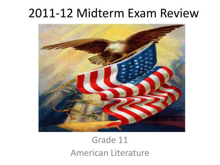 2011 12 midterm exam review