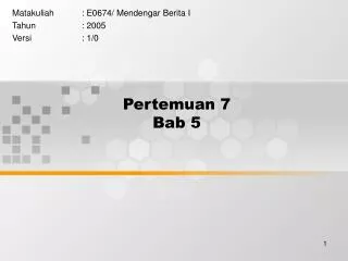 pertemuan 7 bab 5