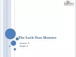 The Loch Ness Monster - slide 1