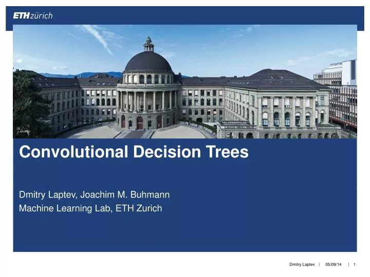 convolutional decision trees