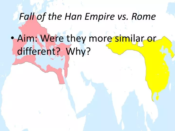 fall of the han empire vs rome