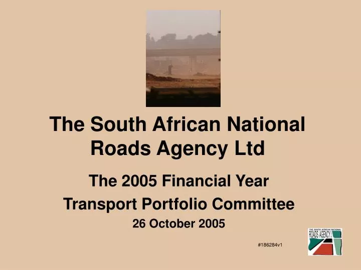 the south african national roads agency ltd