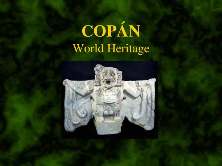 cop n world heritage