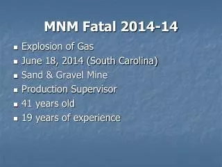 MNM Fatal 2014-14