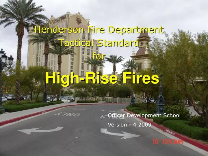 high rise fires