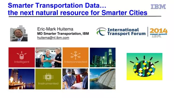 smarter transportation data the next natural resource for smarter cities