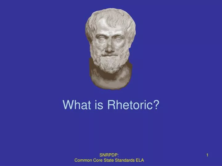 what is rhetoric