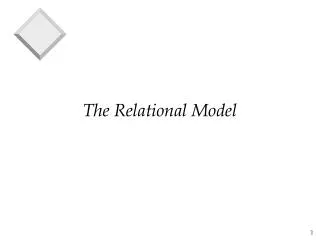 The Relational Model